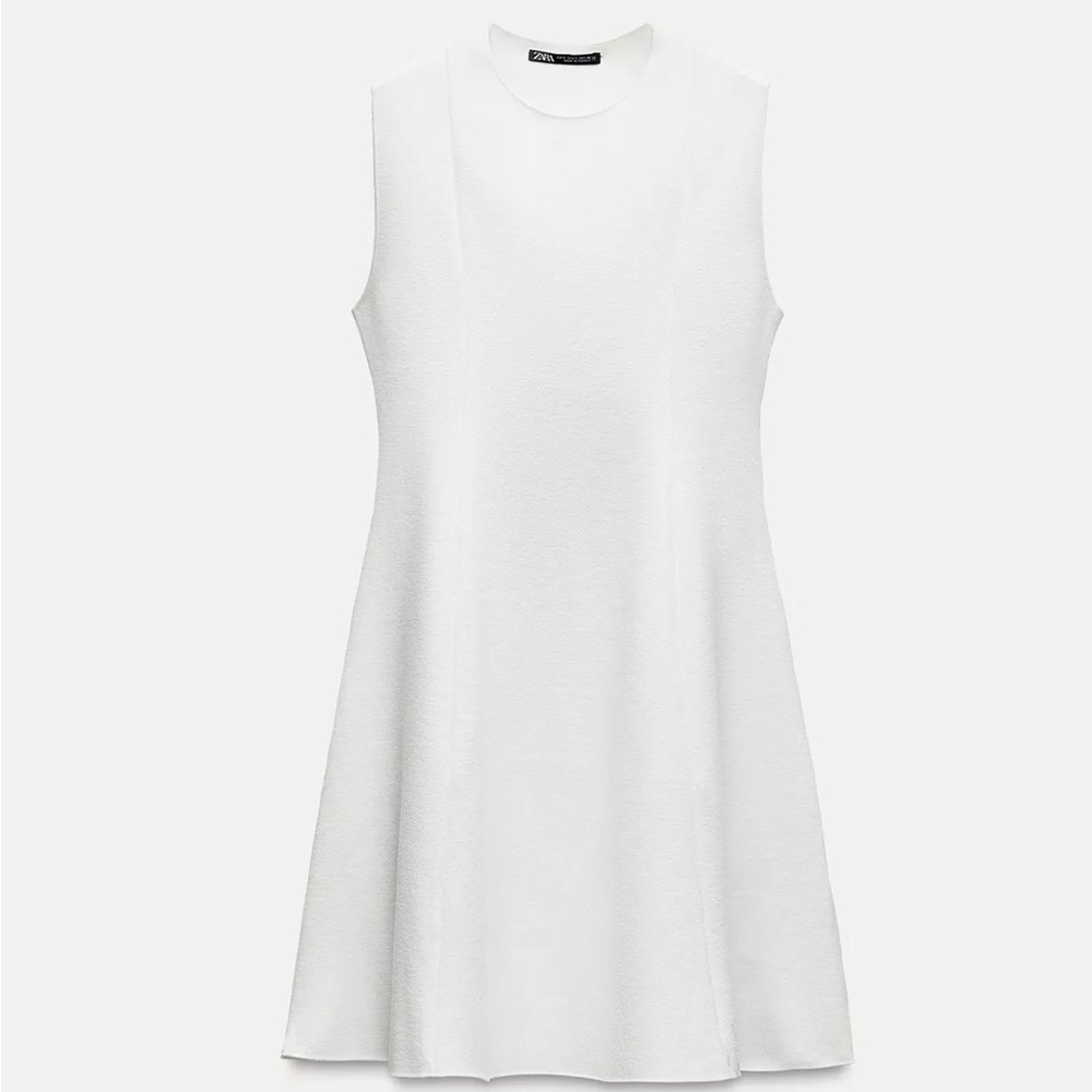 Zara stretch knit skater dress